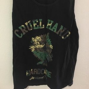 Cruel hand tank top